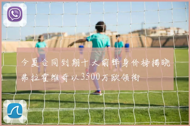 今夏合同到期十大前锋身价榜揭晓弗拉霍维奇以3500万欧领衔